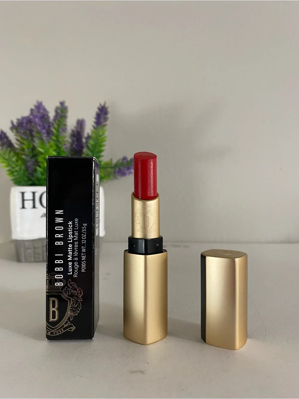 825 Traffic Stopper ~Bobbi Brown Luxe Matte Lipstick, Full Size, 0.12 OZ / 3.5g